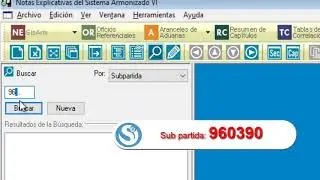 Consultar en la Notas Explicativas de la VI Enmienda la subpartida 960390