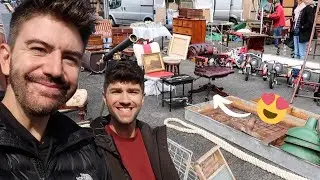 COME TO A LONDON ANTIQUES MARKET WITH US! FINDING VINTAGE TREASURE! | MR CARRINGTON