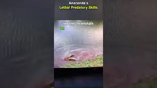 Anaconda's Lethal Predatory Skills