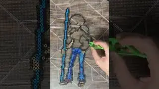 Nami One Piece Perler Timelapse