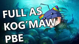 League of Legends - PBE Attack Speed Kog'Maw - Full Gameplay Commentary