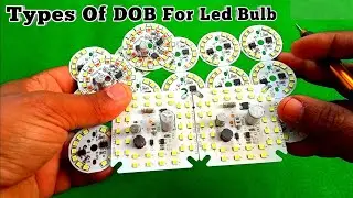 DOB Circuit For Led Bulb Repair & Assembling