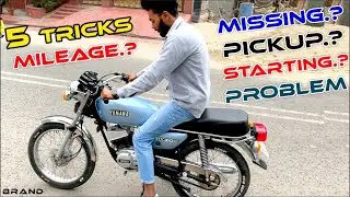 rx100 missing, Starting, pickup problem...?| 5 Easy Step at home | Yamaha rx100 & rx135 | Gill Brand