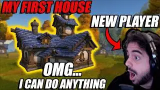 New WoW Player Discovers the Housing System (Building My First House)
