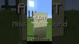 Minecraft Missile Detonator V1 #shorts #minecraft #hbm