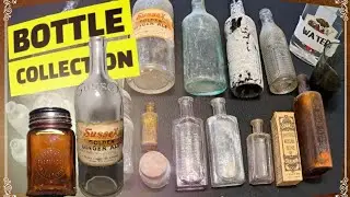 Распаковка коллекции Old Bottle Digger's Collection 2025 на столе ~ Биттеры, газированные напитки...