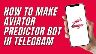 How To Make Aviator Predictor Bot In Telegram | Aviator Predictor App