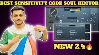 (2023) SOUL HECTOR SENSITIVITY// SOUL HECTOR CONTROL CODE BGMI 3 FINGER LAYOUT #hector SENSI