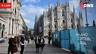 LIVE FROM ITALY: Demonstrators Oppose ICE Involvement in 2026 Winter Games | AC15