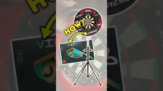 Как подключить камеру Target VIRT к подставке Winmau #Дартс