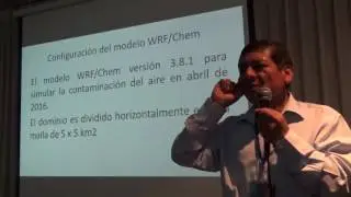 Estudio numérico de pronóstico de la calidad del aire en SENAMHI