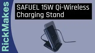 SAFUEL 15W Qi-Wireless Charging Stand