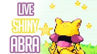[LIVE] Shiny Abra after 3,530 seen! | Pokemon Leaf Green Shiny Reaction