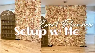 Setup w/ Me | Neutral Bridal Shower Ideas/ Inspiration ft. Ketie Story | DIYWITHKI