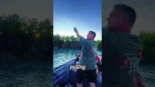 He Tried to Fish&hellip; for a Bir😝🧔 #challenge