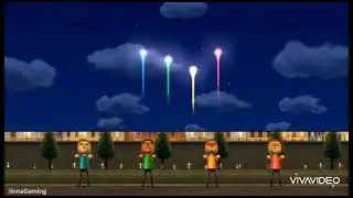Wii Party Lucky Launch Minigame Guest B Vs Oscar Vs Gabriele Vs Cole