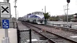 Amtrak #459 NB through Sorrento station 3/24/2014