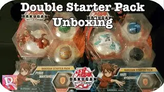 Hydorous Ultra & Mantonoid Ultra Double Starter Pack Unboxing || Bakugan Battle Planet