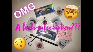 Ooh la lash monthly lash subscription.