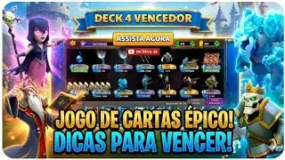 Deck vencedor do castelo 9 ao mestre 3 castle crush!