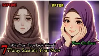 7 Things Stealing Your Noor (Quranic Face Glow) | Islamic Motivation@Binte.Hawwa07 