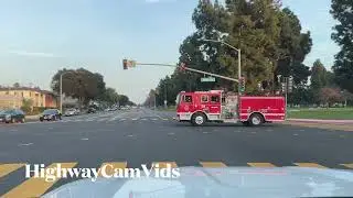 Long Beach Fire Department responding to medical emergency