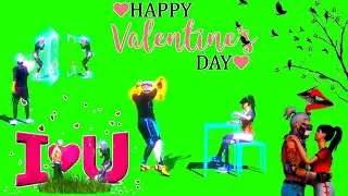 New Valentine Day ❤ love status | FF green screen status  #shorts #love #valentinesday
