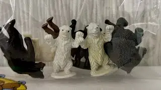 Mini Bears & Gorillas Wild Animals ASMR unboxing collectible