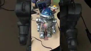 Robot moving using Jelly Bean Switch