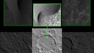 Sand Dune Rippling In Mars' Herschel Crater