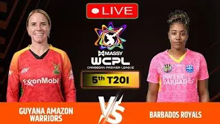 BARBADOS ROYALS WOMAN VS GUYANA AMAZON WARRIORS WOMAN || BR W VS GAW W || CPL WOMAN 2025 || LIVE