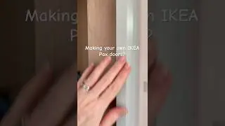 IKEA Pax - Make Your Own Doors Hack - Smooth MDF Edge