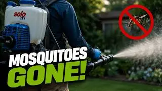 Solo 451 Gas Powered Backpack Mist Blower for Mosquitoes Review