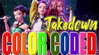 Takedown | HUNTR/X | Color-Coded Instruments | Thumpers | Boomwhackers