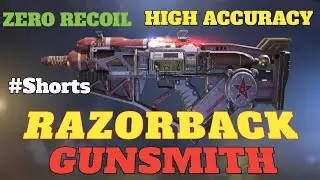 Razorback Gunsmith | Razorback Best Attechment Cod Mobile | #shorts