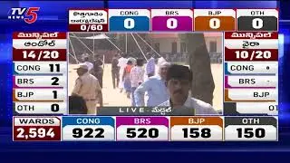 Congress and BRS Creates Ruckus Erupts at Aliabad for Independent Candidate || Tv5 News