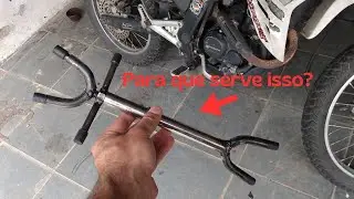 Cavalete portátil para motos