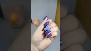 Quem mais gosta de esmalta&ccedil;&atilde;o roxa? eu amo 💜🪻 #unhas #purplenail #insponails #creatorsearchinsights