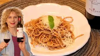Spaghetti Vesuvio⎮tolles Alltagsgericht⎮mit Weintipp