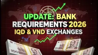 UPDATE: What Banks May Require for IQD & VND Exchanges in 2026! 🏦 💰 RV News 2026