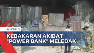 Power Bank Meledak, Lapak Barang Bekas di Cengkareng Ludes Terbakar