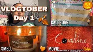 FIRST VLOGTOBER VLOG🍁😍