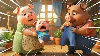 ⭐ “ Lợn Con Không Muốn Đi Học & Những Bài Học Ý Nghĩa Cho Bé | Bé Thông Minh TV”
