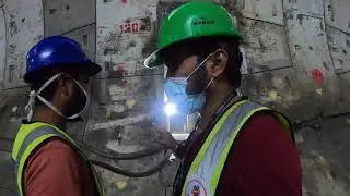 Mumbai First Underground Metro ||Metro Line 3 || MIDC Metro || Seepz Metro Station || Ramp || Araey