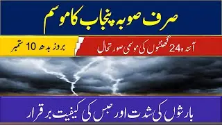 Today Punjab Weather Updates | Pak Daily weather Updates | Weather Forecast Today Punjab