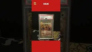 PSA 9 MINT Gold Charizard EX 228/197 Obsidian Flames Hyper Rare Pok&eacute;mon Card