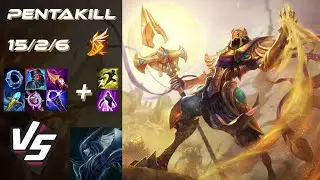 MID Azir vs Lissandra [PENTAKILL] - NA Challenger Patch 25.S2.8