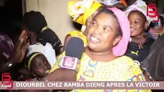 DIOURBEL  : la M&egrave;re de Bamba Dieng en larme de joie je savais que....