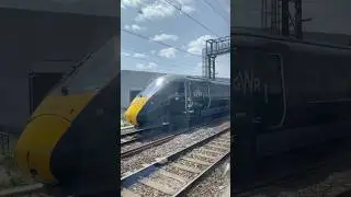 Class 800 GWR overtaking us #london #gwr #trains #fyp #trending