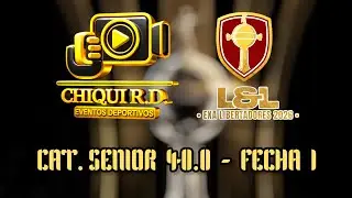 📡 United 2000 (Exa CNNU) 🆚️ 3 de Noviembre (Exa Ysaty)  ▪️Fecha 1 ▪️Cat. Senior 40.0